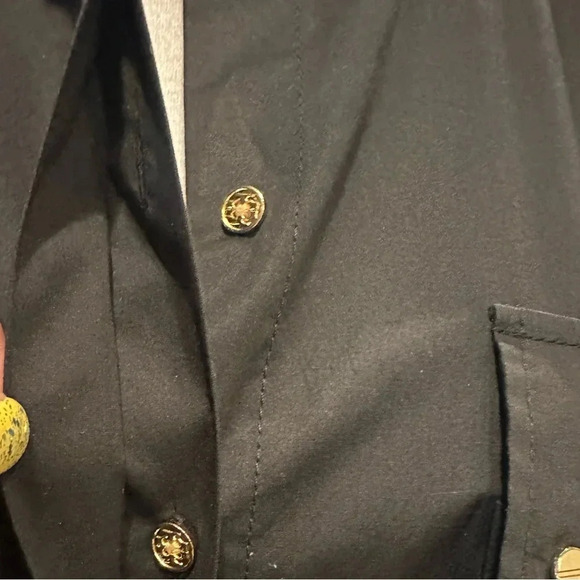 Tory Burch black belted jacket size 4 - Picture 12 of 16